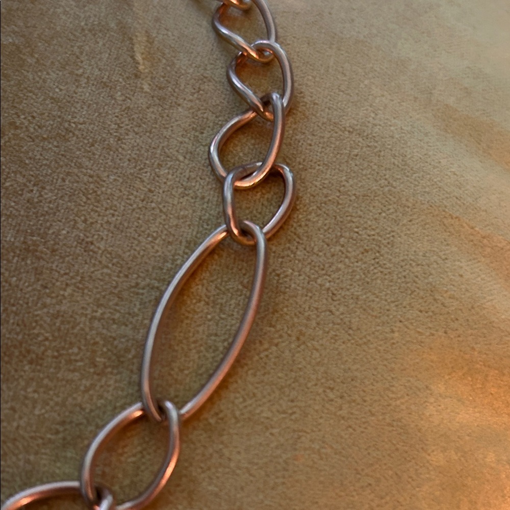 BRIGHTON Elegant Chain Necklace NWT. Cost $126 Heavy - Picture 5 of 10
